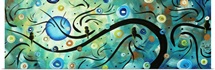 Moon Dance II - Landscape Painting