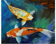 Sanke Koi Painting