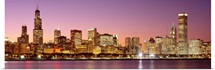 Dusk Skyline Chicago IL