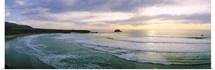 Sunset over the ocean, Big Sur, California