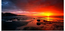 Sunset Saltburn N England