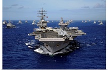 Aircraft carrier USS Ronald Reagan