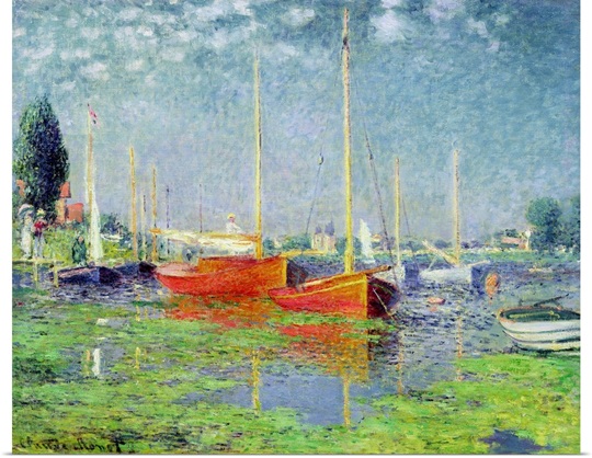 Argenteuil, c.1872 5 (oil on canvas) (see also 287548)
