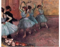 Blue Dancers, c.1882 (oil on canvas)