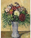 Bouquet of Flowers in a Vase, c.1877 (oil on canvas)