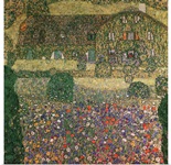 Country House by the Attersee, c.1914 (oil on canvas)