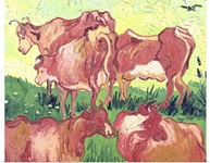 Cows, 1890 (oil on canvas)