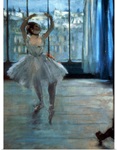 Dancer in Front of a Window (Dancer at the Photographers Studio)