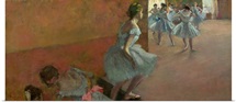 Dancers Ascending a Staircase, c.1886 88 (oil on canvas)