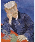 Dr. Paul Gachet, 1890 (oil on canvas)