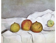 Fruit on a Cloth, c.1890 (oil on canvas)