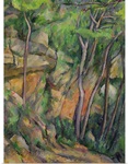 In the Park of Chateau Noir, c.1896 99 (oil on canvas)