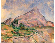 Mont Sainte Victoire, 1897 98 (oil on canvas)