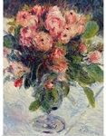 Moss Roses, c.1890 (oil on canvas)