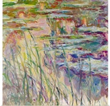 Reflections on the Water, 1917 (oil on canvas)