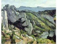 Rocks at LEstaque, 1879 82 (oil on canvas)
