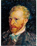 Self Portrait, 1887 (oil on canvas)