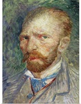 Self Portrait, 1887 (oil on paper)