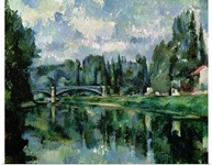 The Banks of the Marne at Creteil, c.1888 (oil on canvas)