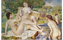 The Bathers, 1887 (oil on canvas)