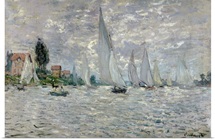 The Boats, or Regatta at Argenteuil, c.1874 (oil on canvas)