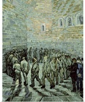 The Exercise Yard, or The Convict Prison, 1890 (oil on canvas)