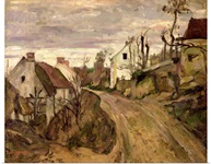The Village Road, Auvers, c.1872 73 (oil on canvas)