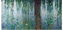 Waterlilies: Morning with Weeping Willows