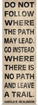 Leave a Trail