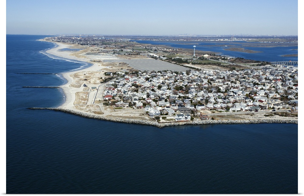 Poster Print Wall Art entitled Aerial view of Long Island, New York eBay