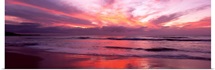 Clouds over the sea at sunset, Hapuna Beach, South Kohala Coast, Big Island, Hawaii