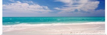 Clouds over the sea, Lido Beach, St. Armands Key, Gulf of Mexico, Florida