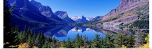 St Mary Lake Glacier National Park MT