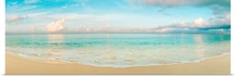 Waves on the beach Seven Mile Beach Grand Cayman Cayman Islands