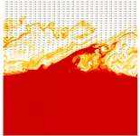 Waves on a white dwarf star