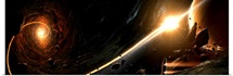 Vision of a black hole destroying a sun