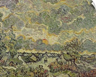Autumn landscape, 1890 (oil on canvas)