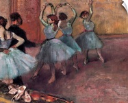 Blue Dancers, c.1882 (oil on canvas)