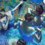 Blue Dancers, c.1899 (pastel)