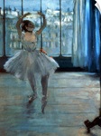 Dancer in Front of a Window (Dancer at the Photographers Studio)