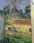 Farmyard at Auvers, c.1879 80 (oil on canvas)