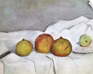Fruit on a Cloth, c.1890 (oil on canvas)