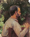 Head of a Man, Monsieur Etienne Devismes, 1882 (oil on canvas)