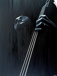 In a Groove (oil on canvas)