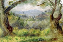 Landscape at Les Collettes, 1910 (oil on canvas)