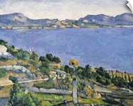 LEstaque, View of the Bay of Marseilles, c.1878 79 (oil on canvas)