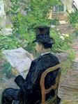 Monsieur Desire Dihau (1833 99) 1890 (oil on canvas)