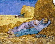 Noon, or The Siesta, after Millet, 1890 (oil on canvas)