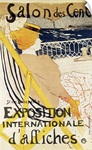 Poster advertising the Exposition Internationale dAffiches, Paris, c.1896 (colour litho)
