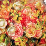 Roses, 1915 (oil on canvas)